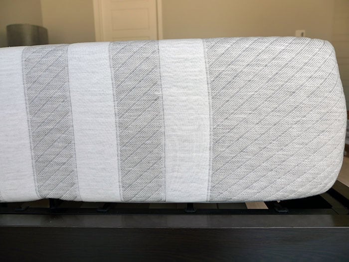 Profile view of the 4-bar cover design