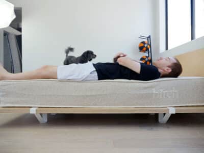 Edge sinkage on the Birch mattress