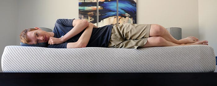 Leesa Original - side sleeping