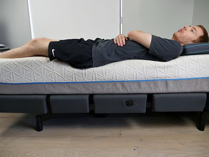 Tempurpedic contour - sinkage (body)