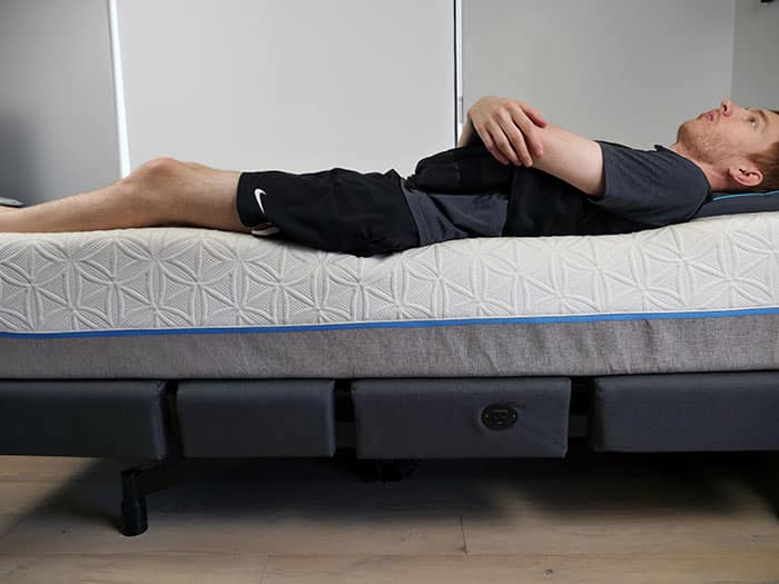 Tempurpedic contour - sinkage (weighted vest) Tempurpedic contour - sinkage (weighted vest)