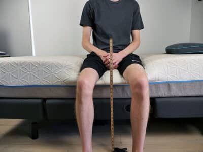 Tempurpedic Cloud Breeze - sinkage (body) Tempurpedic Cloud Breeze - sinkage (body)