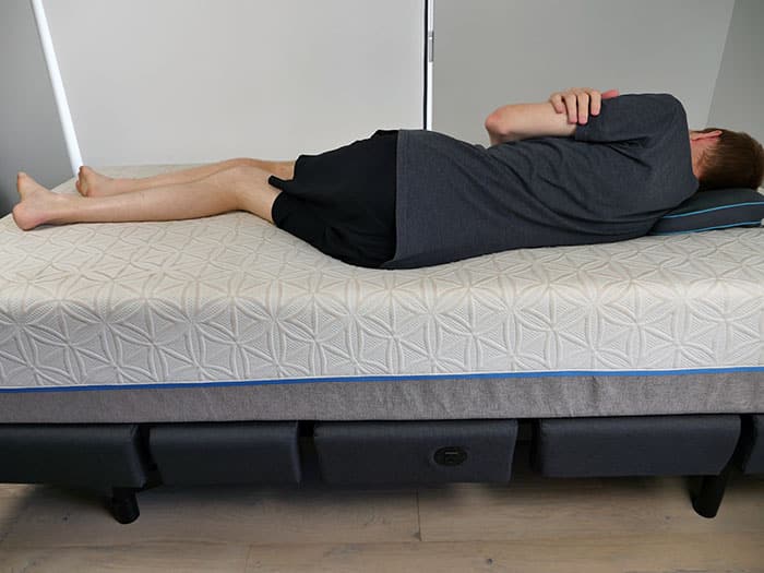 Tempurpedic Cloud Breeze Side Sleeping
