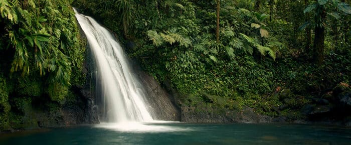 Waterfalls are a white noise created by nature