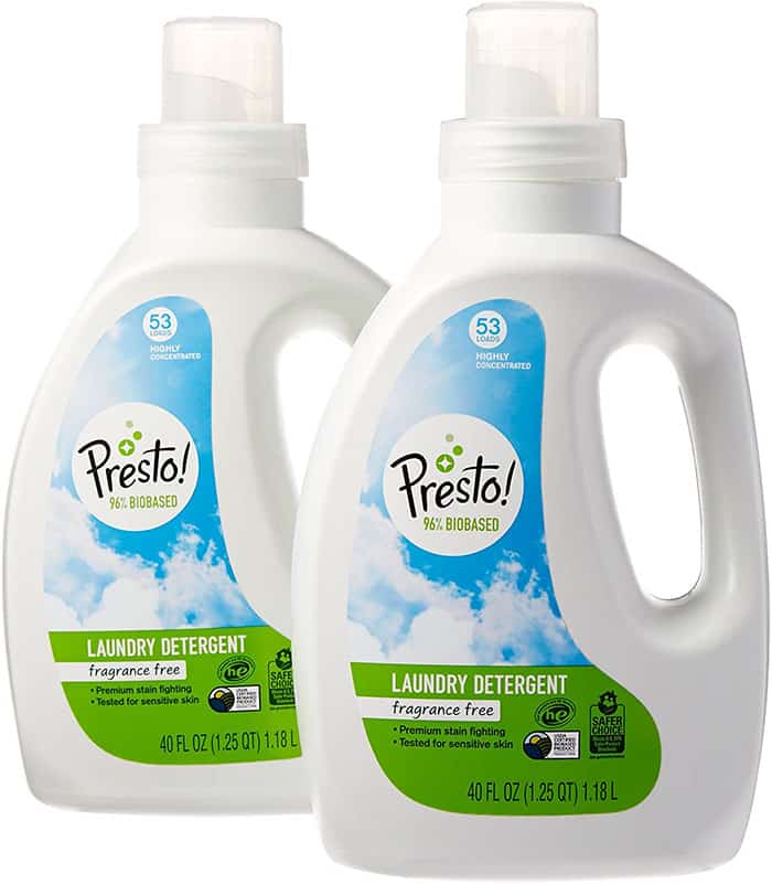 Presto! natural laundry detergent