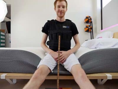 BedInABox Tranquillium - edge support - weighted vest