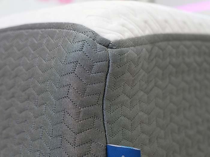 Edge support on the Tranquillium BedInABox mattress