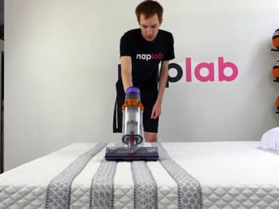 How to clean a mattress - vacuuming