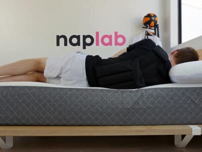 Ghostbed Classic Side Sleeping