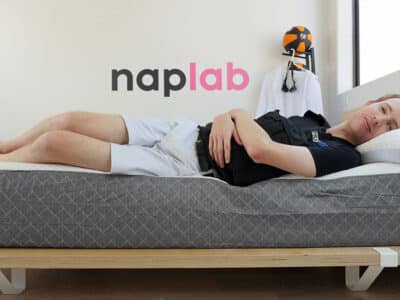 GhostBed Classic side sleeping (weighted vest) 