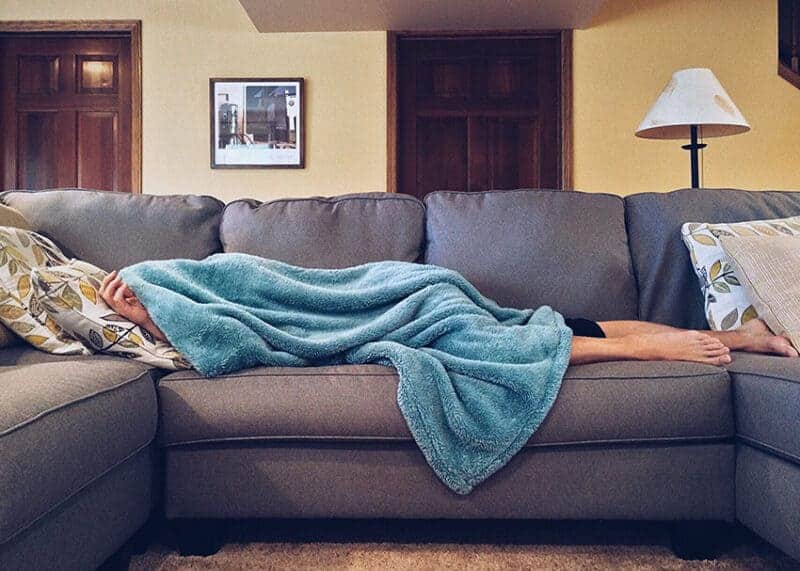 Couch side sleeping Couch side sleeping