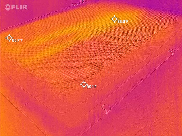 Layla Soft - cooling test after