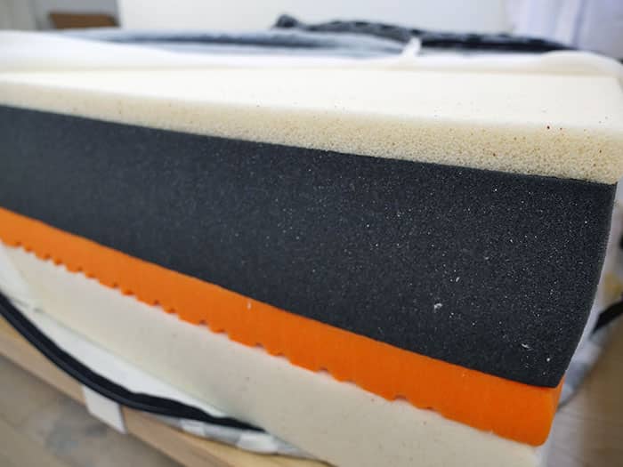 Layla Memory Foam mattress layers Layla Memory Foam mattress layers