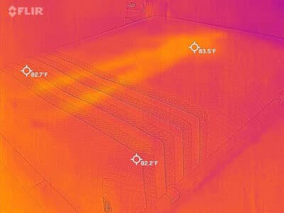 Leesa Hybrid after cooling test