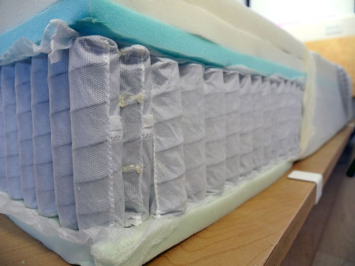 Leesa Hybrid mattress coils