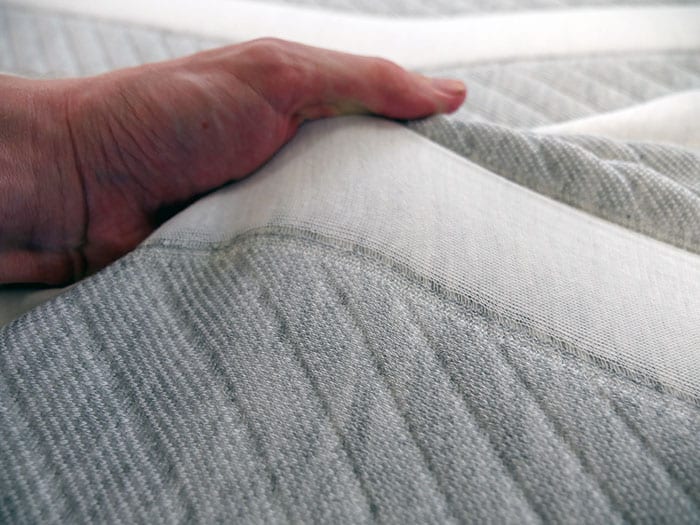 Close up of the Leesa cover