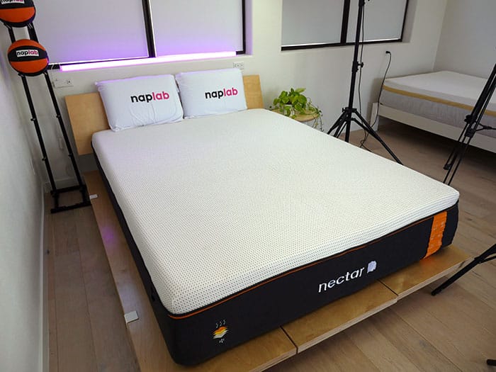 Nectar Premier Copper - on platform bedframe Nectar Premier Copper - on platform bedframe