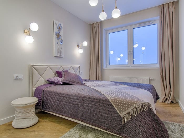 made bed with layers made bed with layers