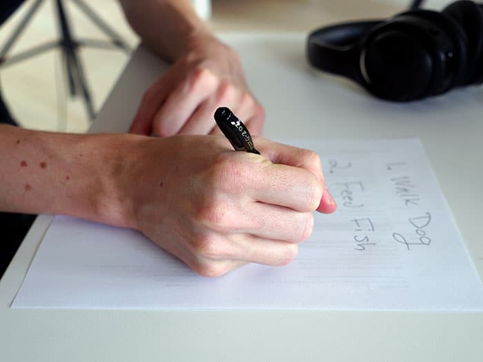 Make a to-do list Make a to-do list