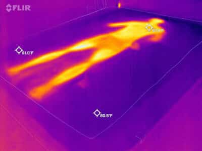 Bed in a Box Original - before cooling