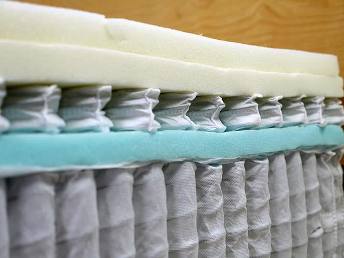 Leesa legend micro coil layer