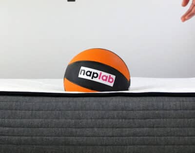 Plank Firm - extra firm side - bounce test max depth