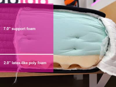 Plank Extra Firm Mattress Material Layers