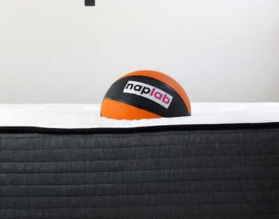 Plank Firm - firm side - bounce test max depth