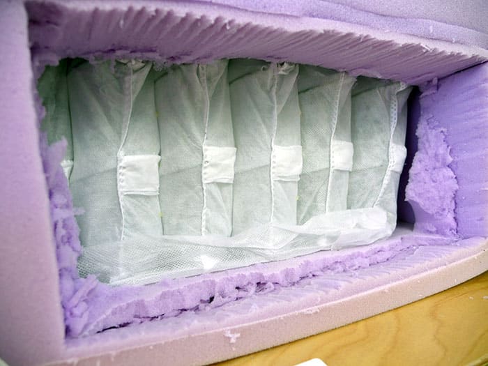 Purple Hybrid coil layer