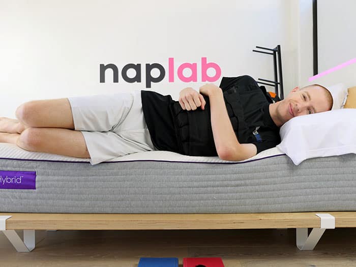 Purple Hybrid side sleeping vest