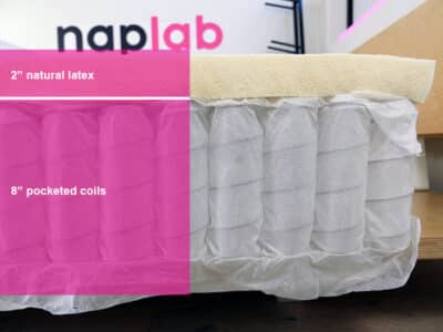 Awara Natural Luxury Hybrid material layers