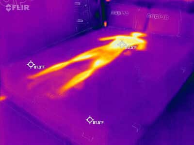 Bedinabox Eco Lux Cooling Before BedInABox Eco Lux before cooling