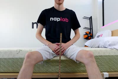 Bedinabox Eco Lux Edge Support Test BedInABox Eco Lux edge support test