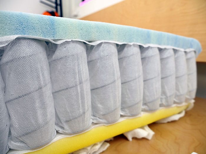 Helix Kids mattress materials