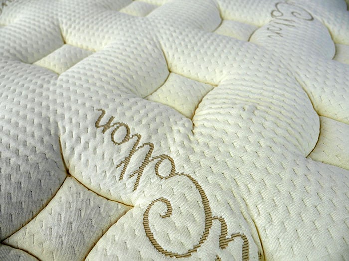 Nest Bedding Owl mattress cover close-up