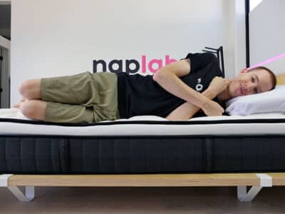 Nest Bedding Sparrow side sleeping