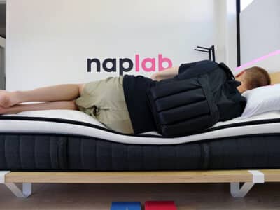 Nest Bedding Sparrow side sleeping vest