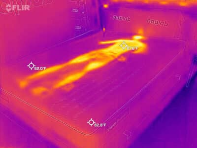 Purple Hybrid Premier 4 before cooling