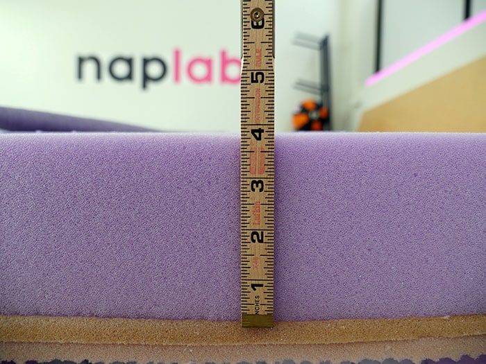 Purple Hybrid Premier 4 edge elastic polymer layer