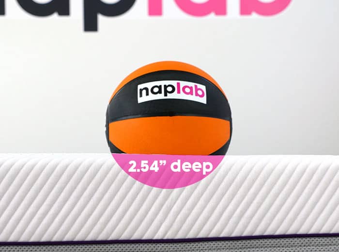 Purple Hybrid Premier 4 sinkage test