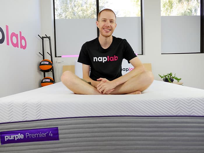 Purple Hybrid Premier 4 sitting