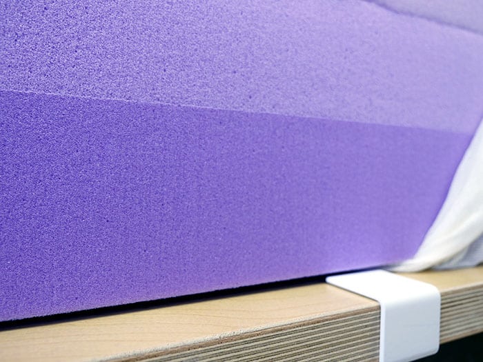 Purple regular base poly foam layer