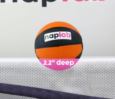 Purple Original Sinkage Test