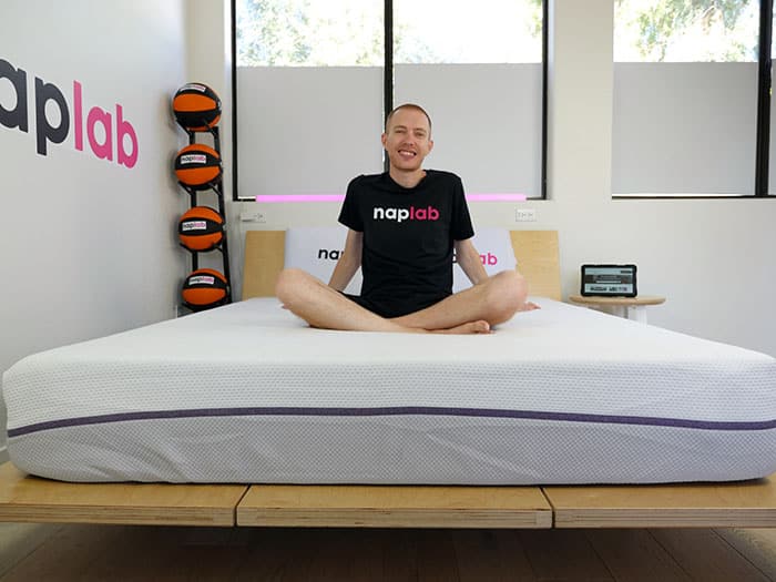 Purple regular sitting