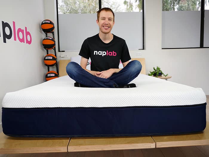 Amerisleep AS3 Hybrid sitting