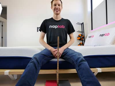 Amerisleep AS3 Foam edge support test