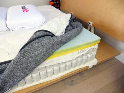 Ghostbed Flex Cover Off