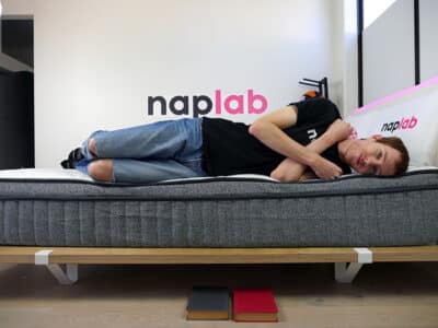 Ghostbed Flex edge support - side sleeping