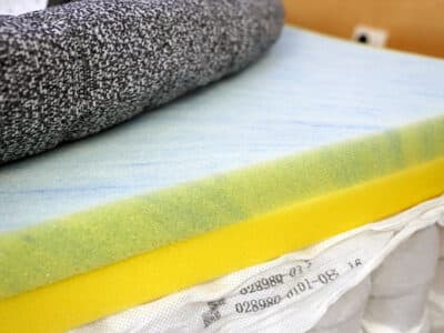 Ghostbed Flex gel memory foam layer