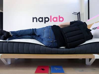 Nest Puffin Kids edge support - side sleeping with vest